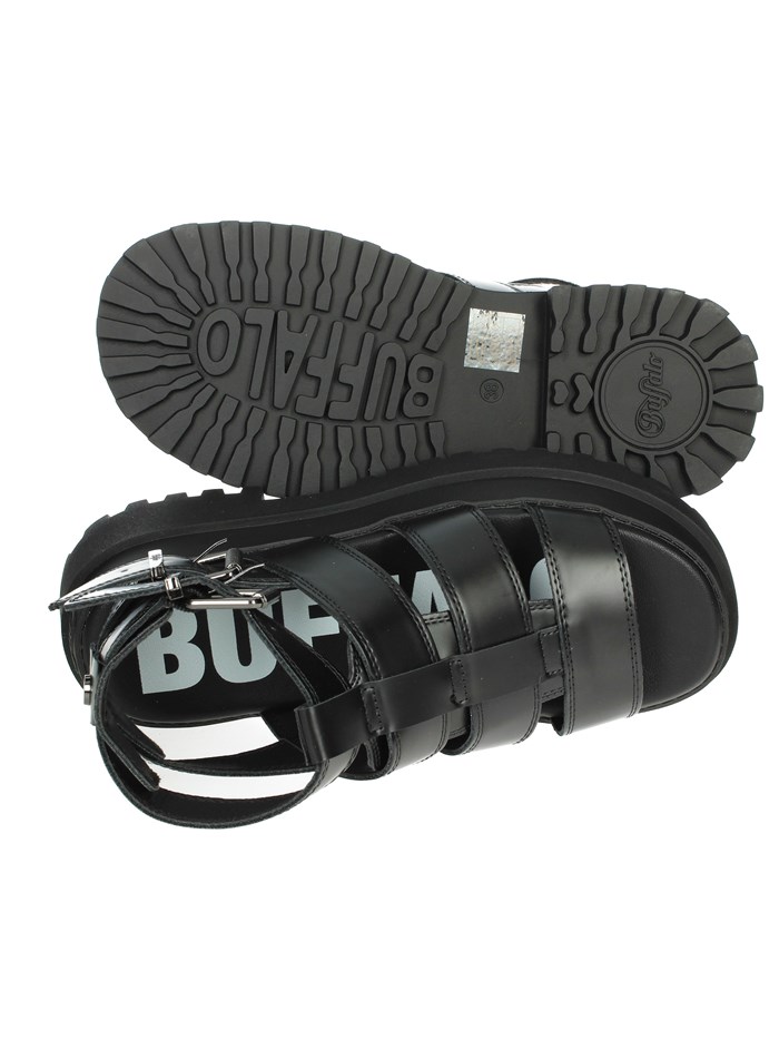 SANDALI CON ZEPPA BN16022691 NERO