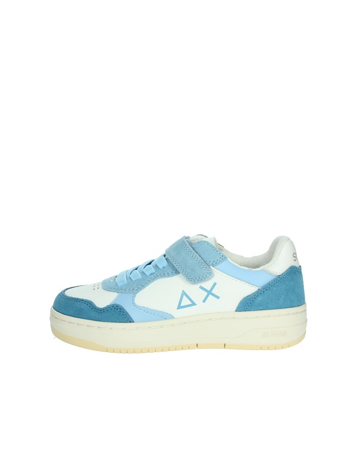 SNEAKERS BASSA Z35348K BIANCO/CELESTE