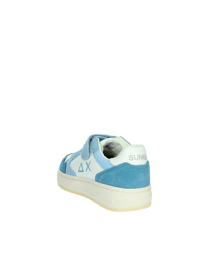 SNEAKERS BASSA Z35348K BIANCO/CELESTE