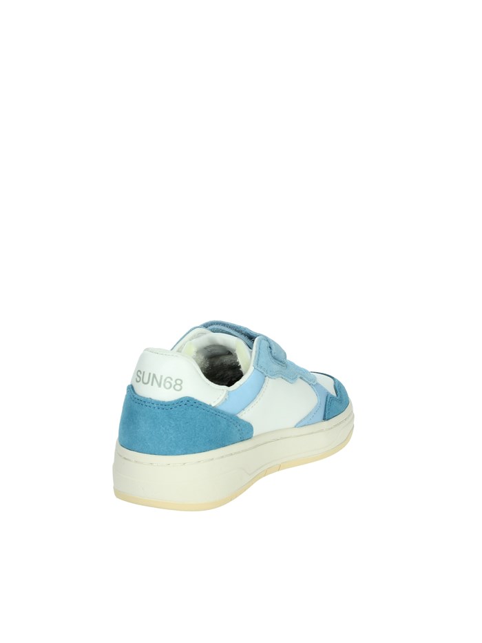 SNEAKERS BASSA Z35348K BIANCO/CELESTE