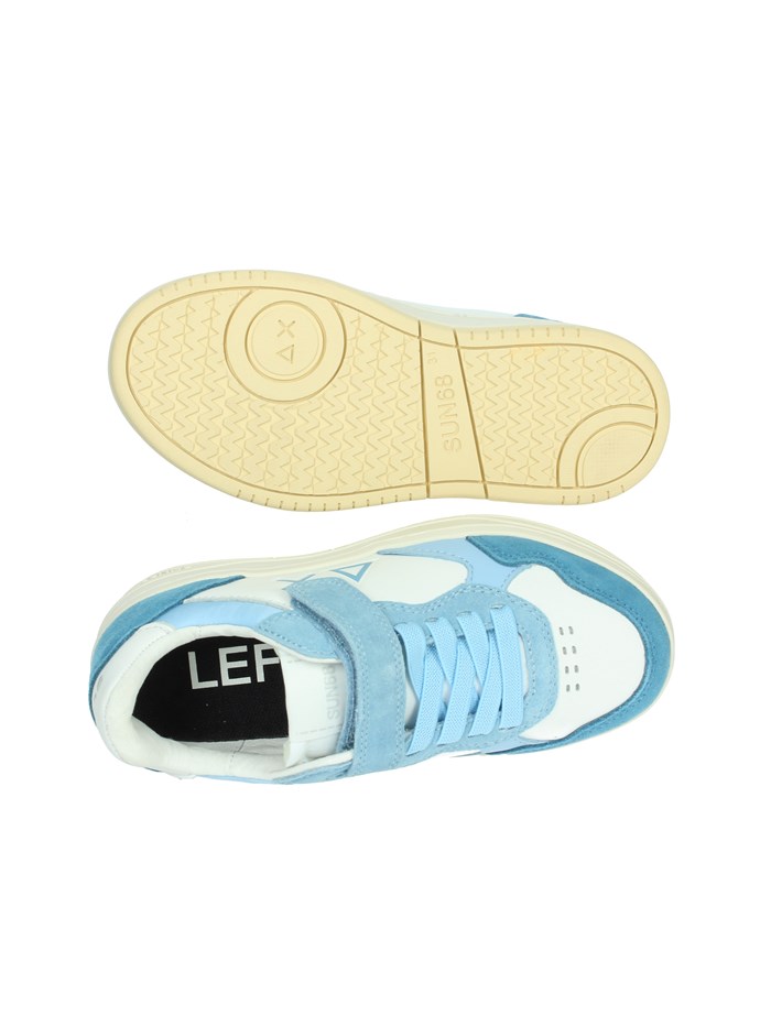 SNEAKERS BASSA Z35348K BIANCO/CELESTE