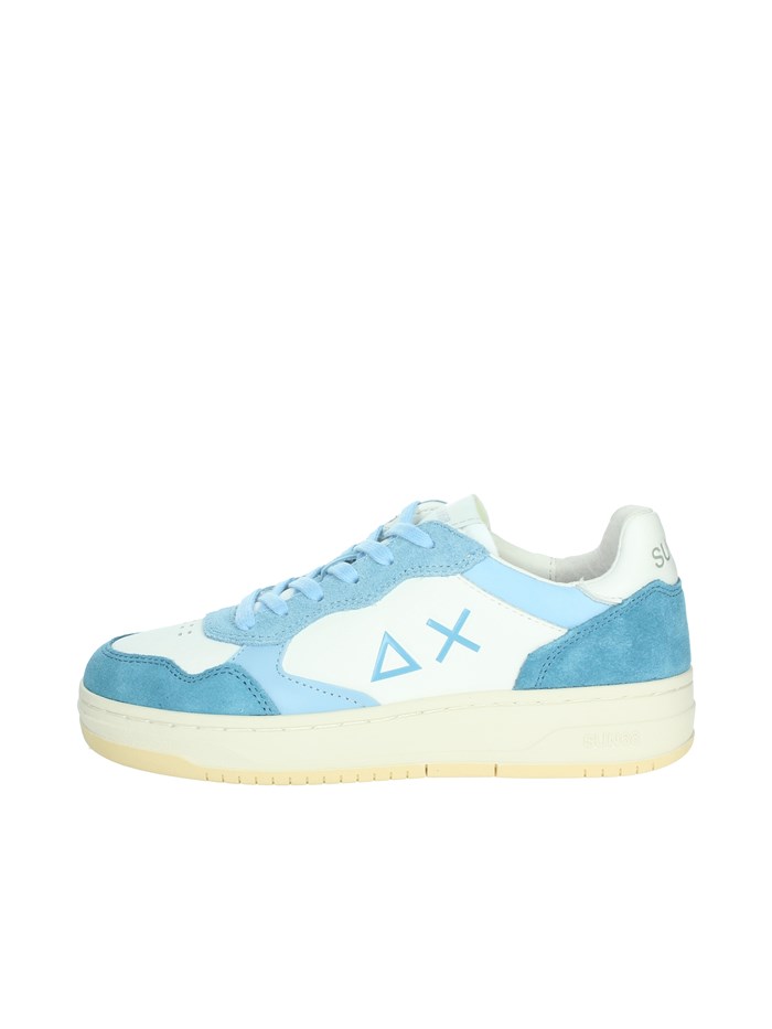 SNEAKERS BASSA Z35348T BIANCO/CELESTE