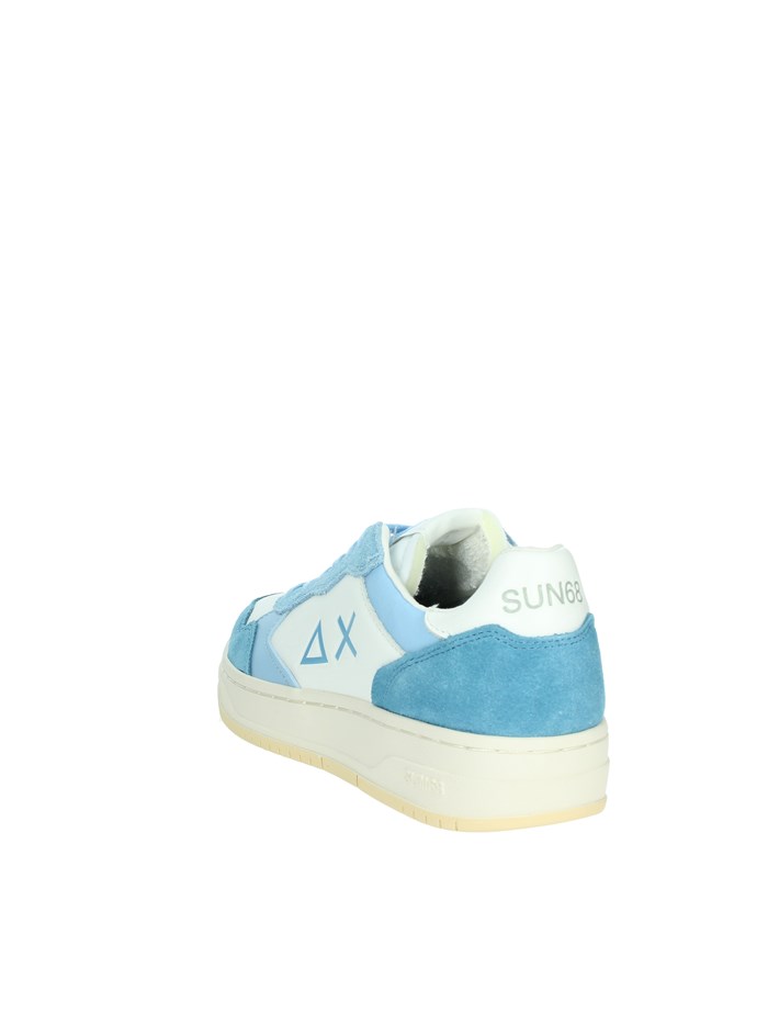 SNEAKERS BASSA Z35348T BIANCO/CELESTE