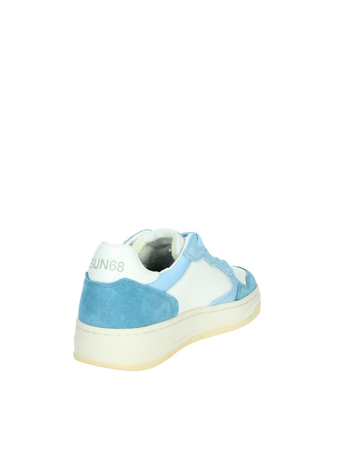 SNEAKERS BASSA Z35348T BIANCO/CELESTE