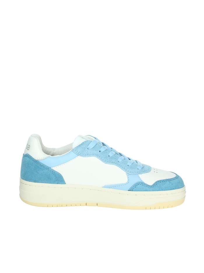 SNEAKERS BASSA Z35348T BIANCO/CELESTE