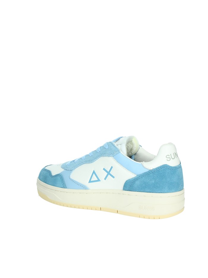 SNEAKERS BASSA Z35348T BIANCO/CELESTE