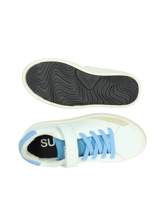 SNEAKERS BASSA Z35340K BIANCO/CELESTE