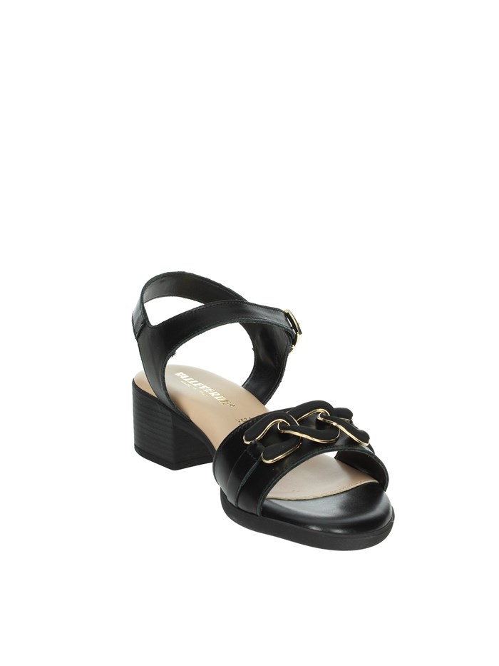 SANDALI CON TACCO 63011 NERO