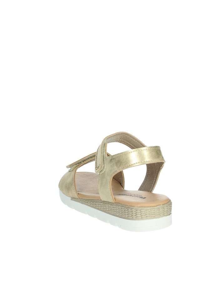 SANDALI BASSI 55381 PLATINO