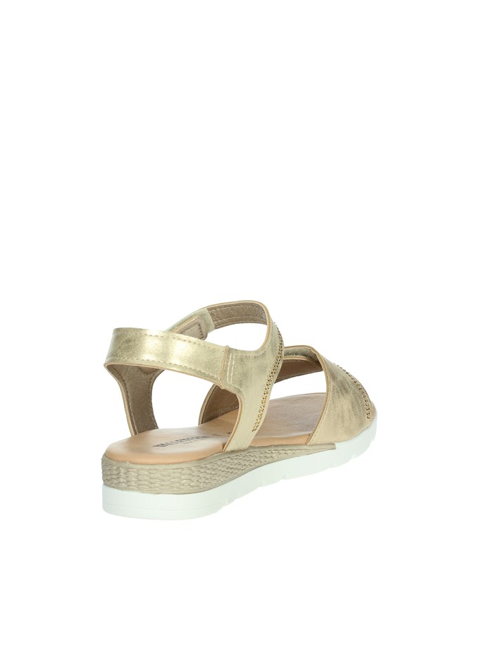 SANDALI BASSI 55381 PLATINO