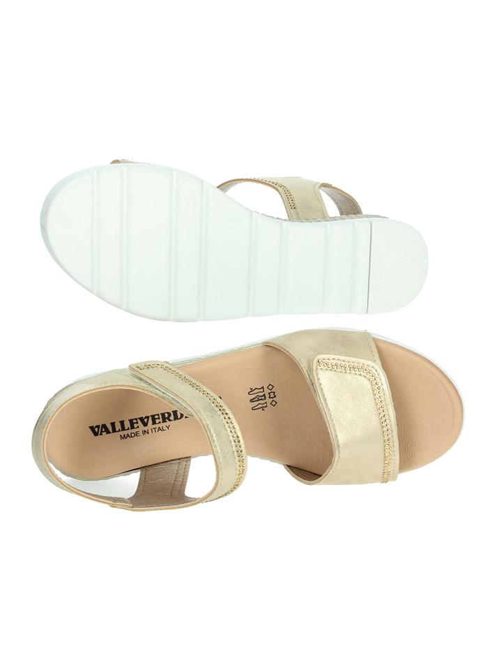 SANDALI BASSI 55381 PLATINO