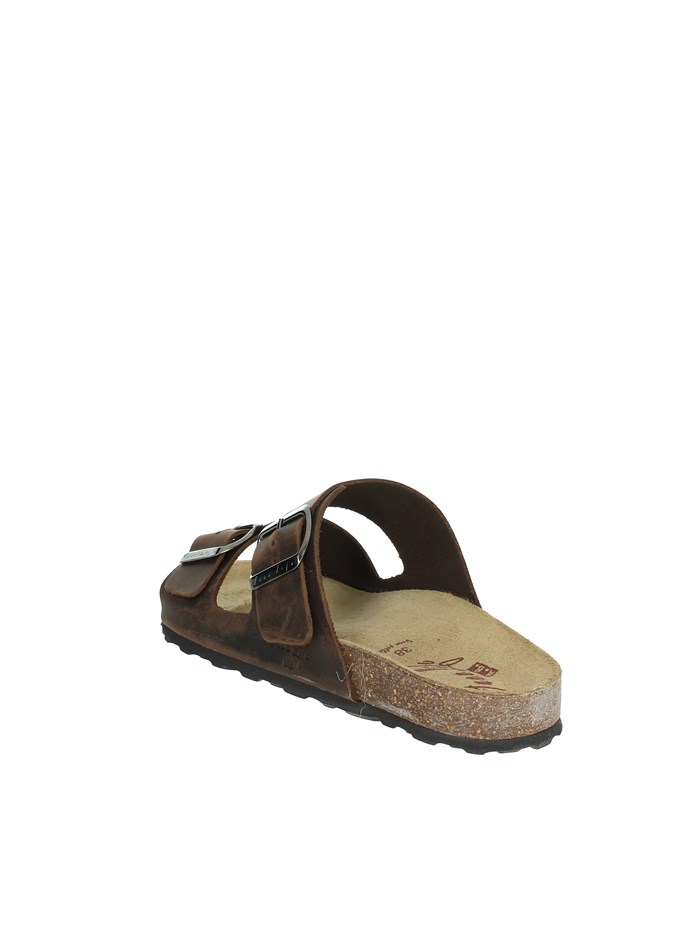 CIABATTE BASSE 1758FL MARRONE