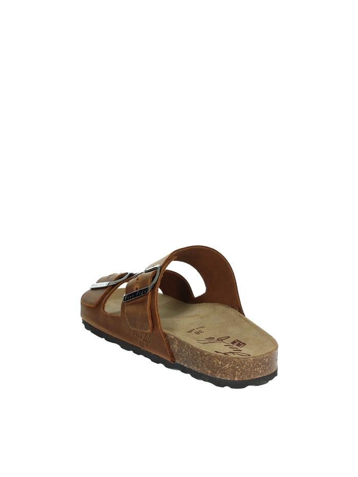 CIABATTE BASSE 1758FL CUOIO