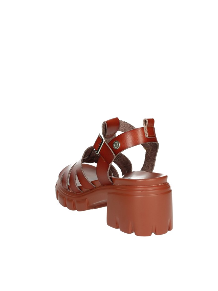 SANDALI CON TACCO 170652 CUOIO