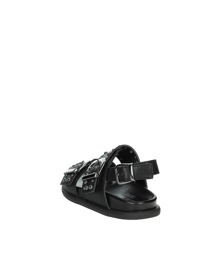 SANDALI BASSI T-284 NERO