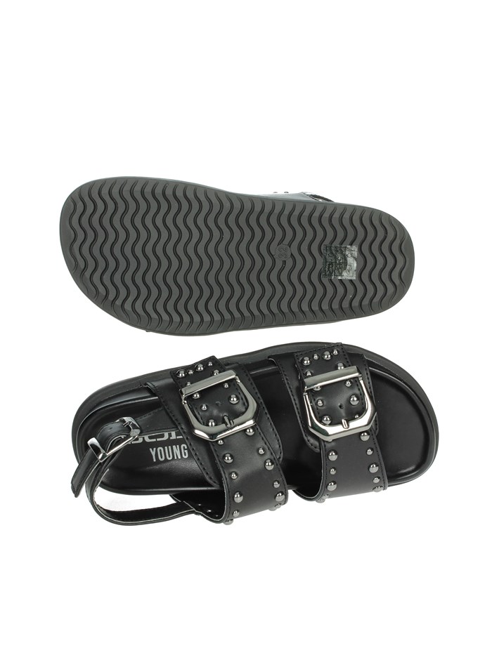 SANDALI BASSI T-284 NERO