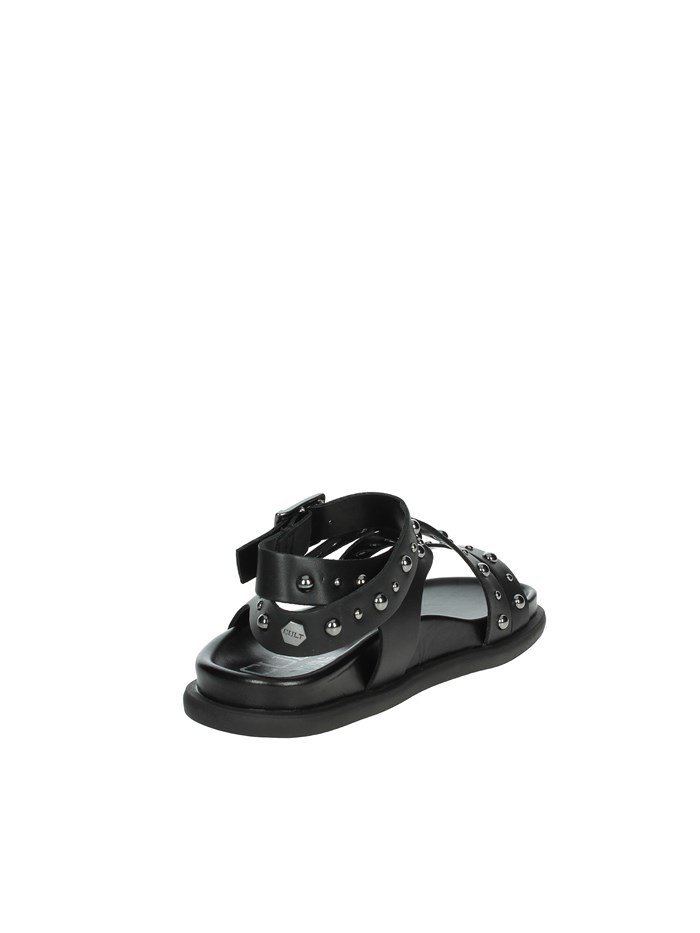SANDALI BASSI T-282 NERO