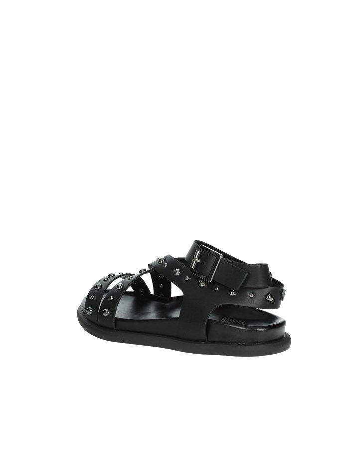 SANDALI BASSI T-282 NERO