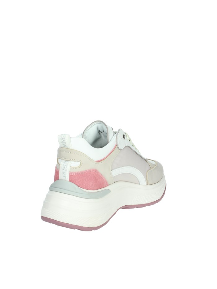 SNEAKERS BASSA J-062 BEIGE/BIANCO