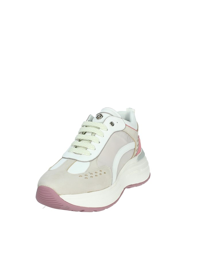 SNEAKERS BASSA J-062 BEIGE/BIANCO