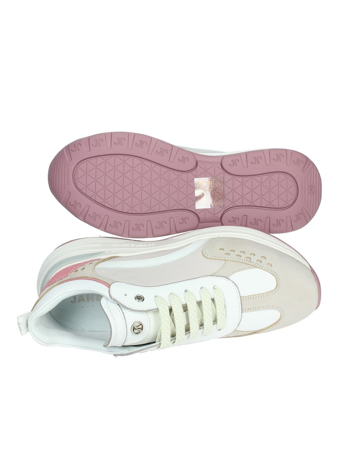 SNEAKERS BASSA J-062 BEIGE/BIANCO