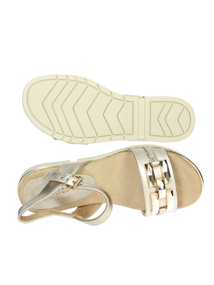 SANDALI BASSI 2-28406-44 ORO