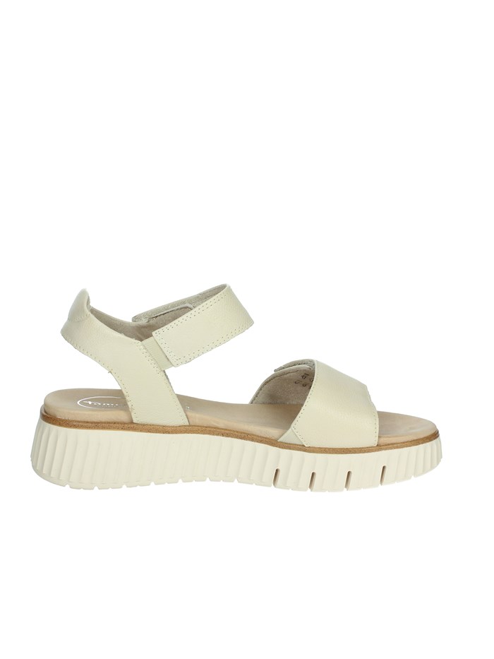 SANDALI CON ZEPPA 8-88720-44 BEIGE