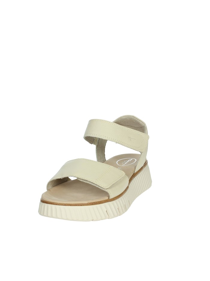 SANDALI CON ZEPPA 8-88720-44 BEIGE