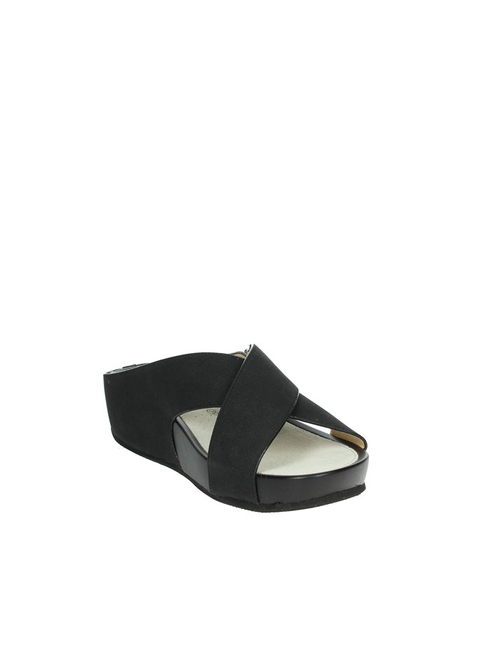 CIABATTE CON ZEPPA CI1580-C9 NERO