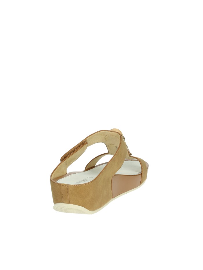 CIABATTE CON ZEPPA CI0881-C9 CUOIO