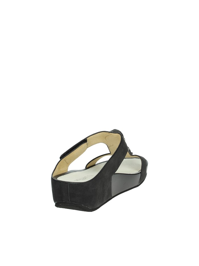 CIABATTE CON ZEPPA CI0881-C9 NERO