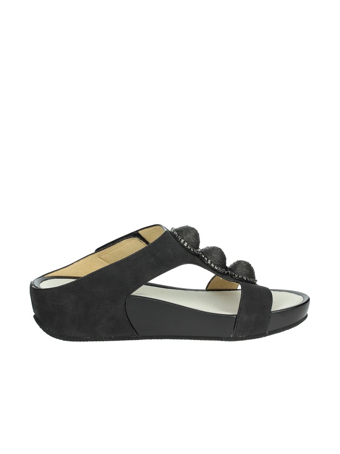 CIABATTE CON ZEPPA CI0881-C9 NERO