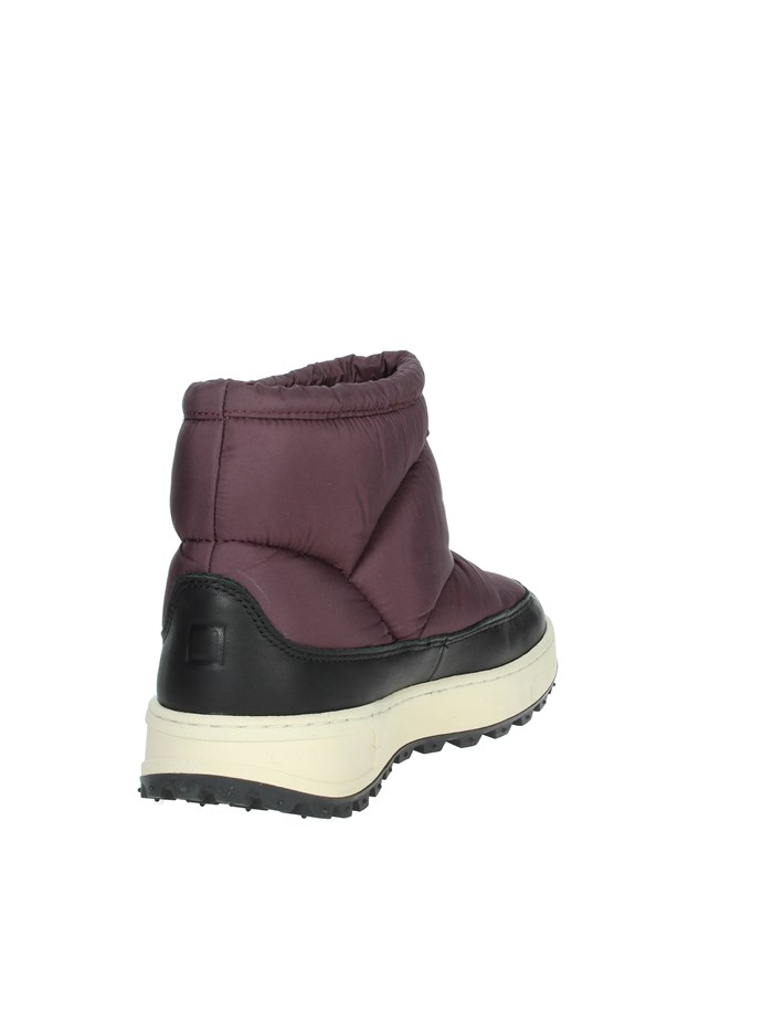 STIVALETTI BASSI W411-AS-NY-PU BORDEAUX