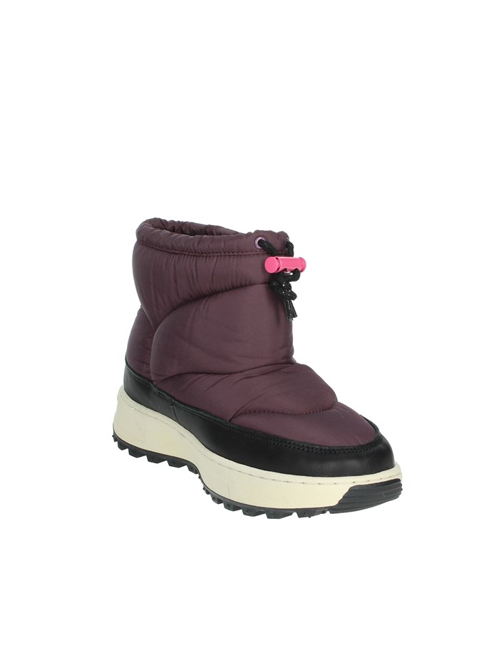 STIVALETTI BASSI W411-AS-NY-PU BORDEAUX