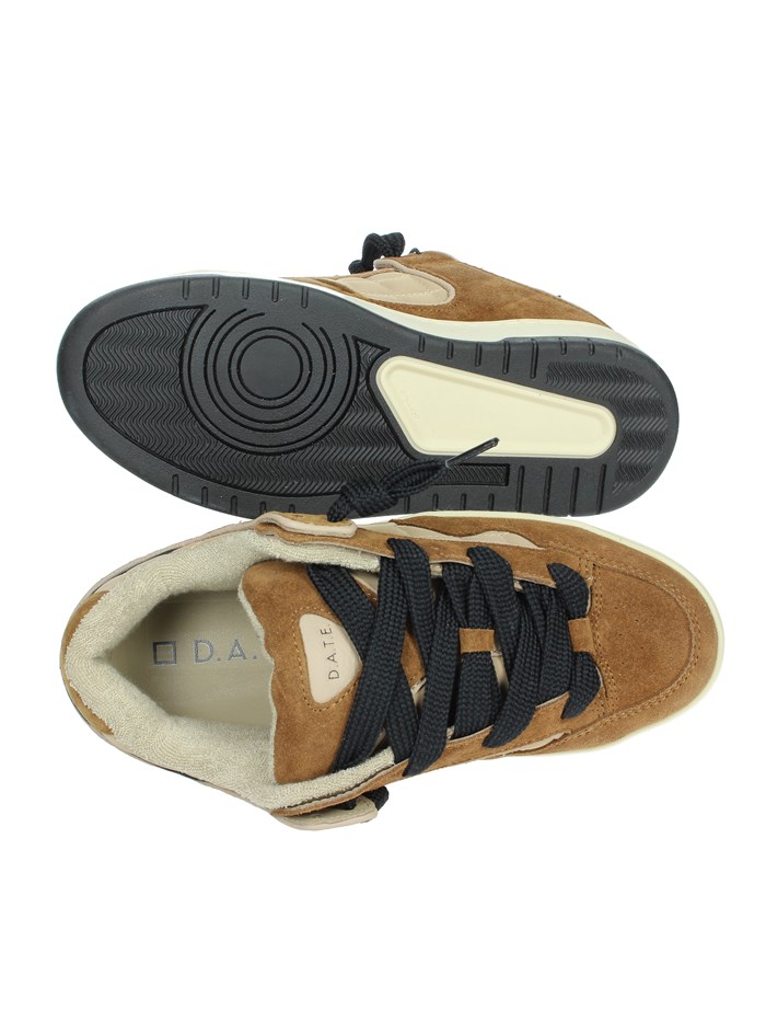 SNEAKERS BASSA W411-SK-NY-CU CUOIO