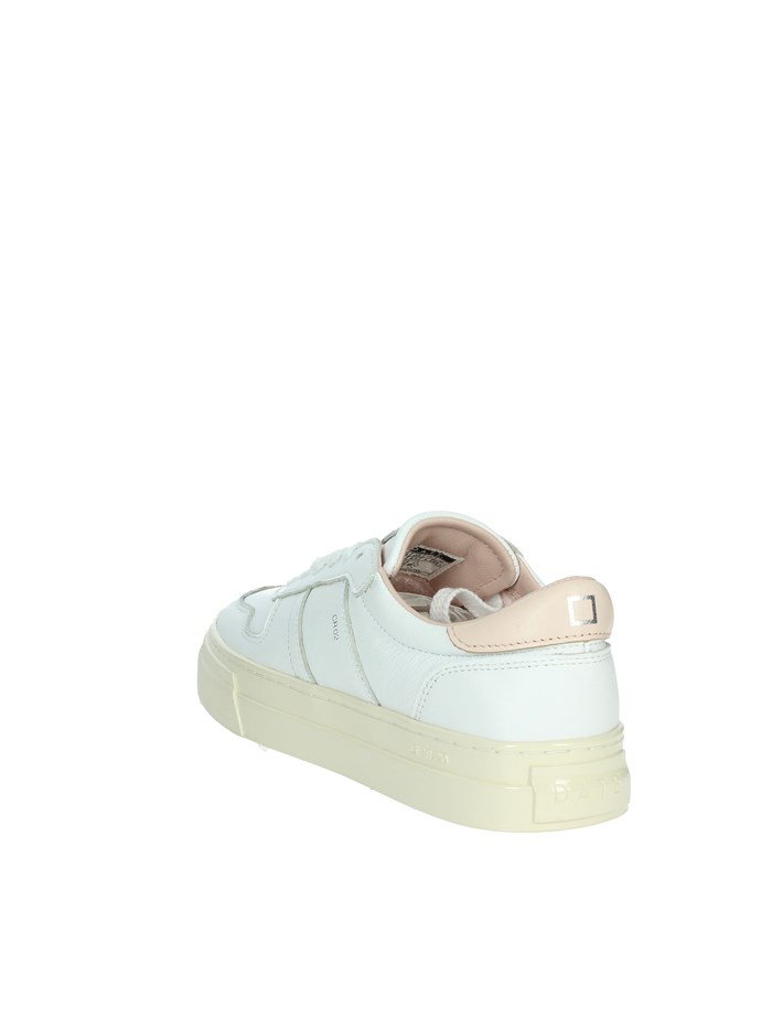 SNEAKERS BASSA W411-SD-CA-RO BIANCO/ROSA