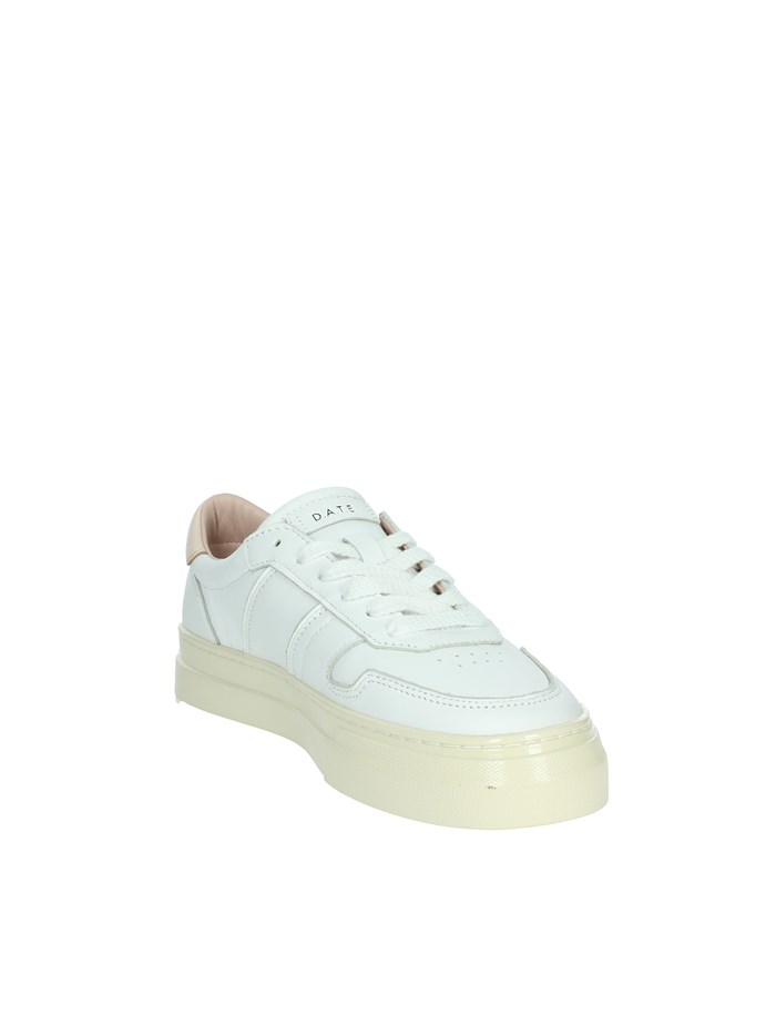 SNEAKERS BASSA W411-SD-CA-RO BIANCO/ROSA