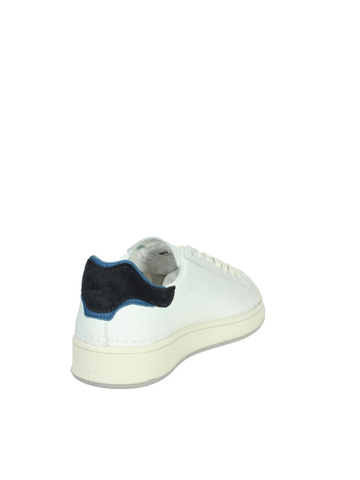 SNEAKERS BASSA W411-BA-CA-WL BIANCO/BLU