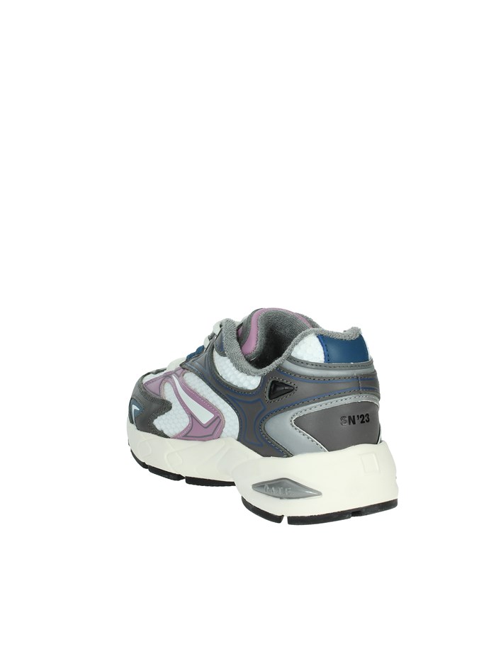 SNEAKERS BASSA W411-SN-NX-IP BIANCO/GRIGIO