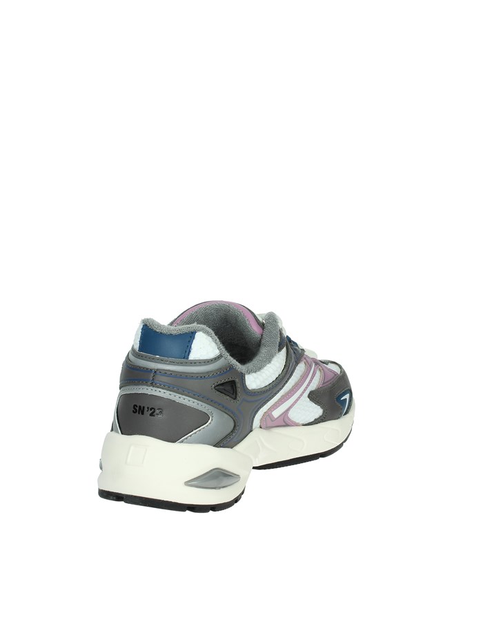 SNEAKERS BASSA W411-SN-NX-IP BIANCO/GRIGIO