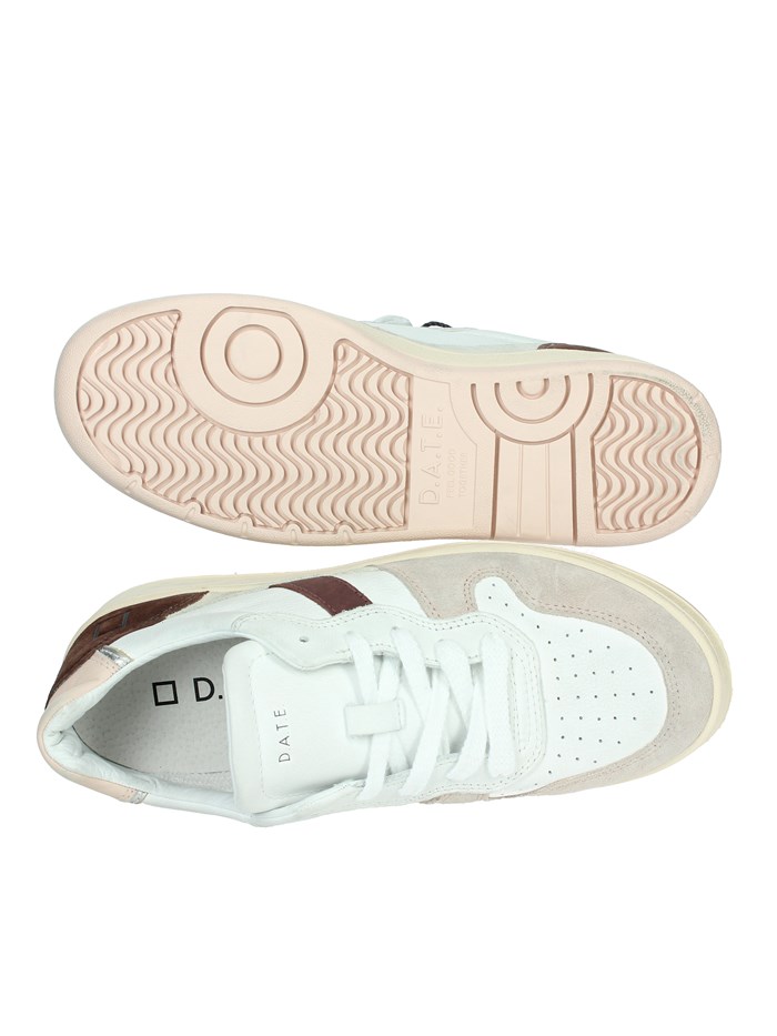 SNEAKERS BASSA W411-C2-VC-WP BIANCO/ROSA