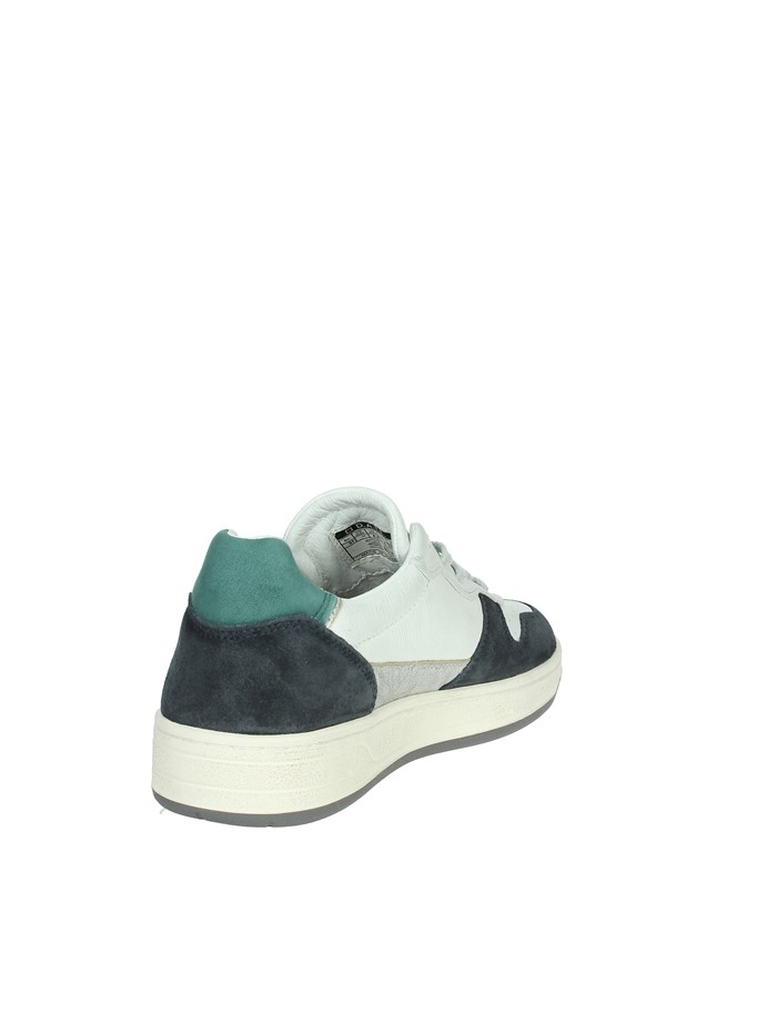 SNEAKERS BASSA W411-C2-VC-WG BIANCO/BLU