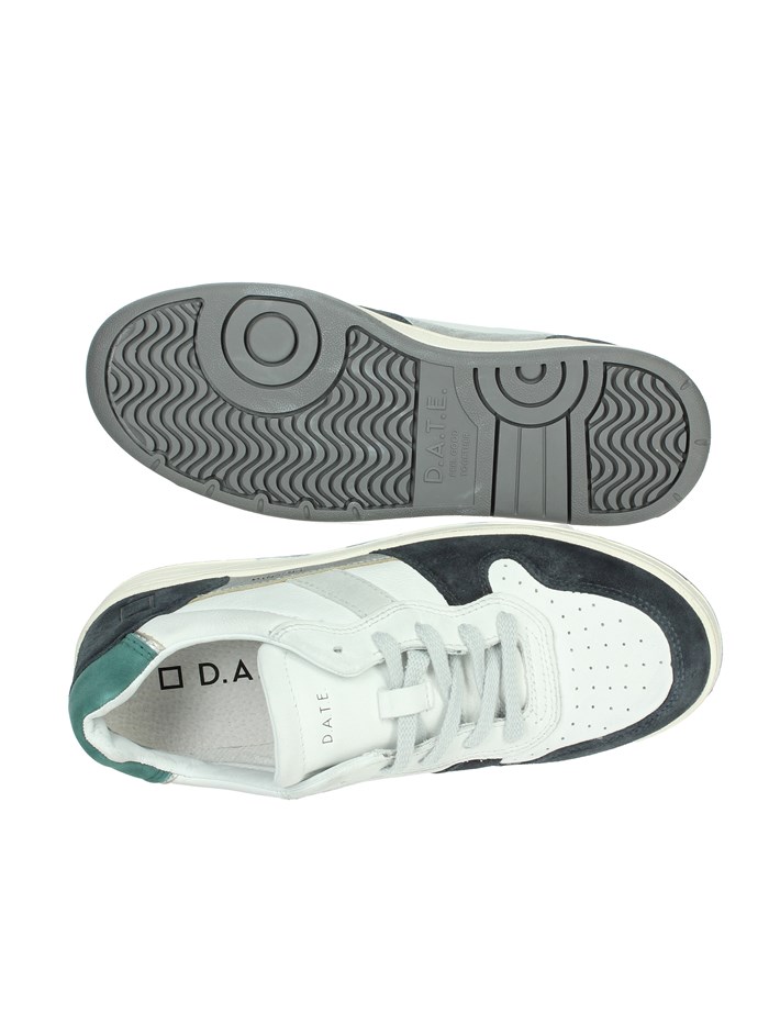 SNEAKERS BASSA W411-C2-VC-WG BIANCO/BLU