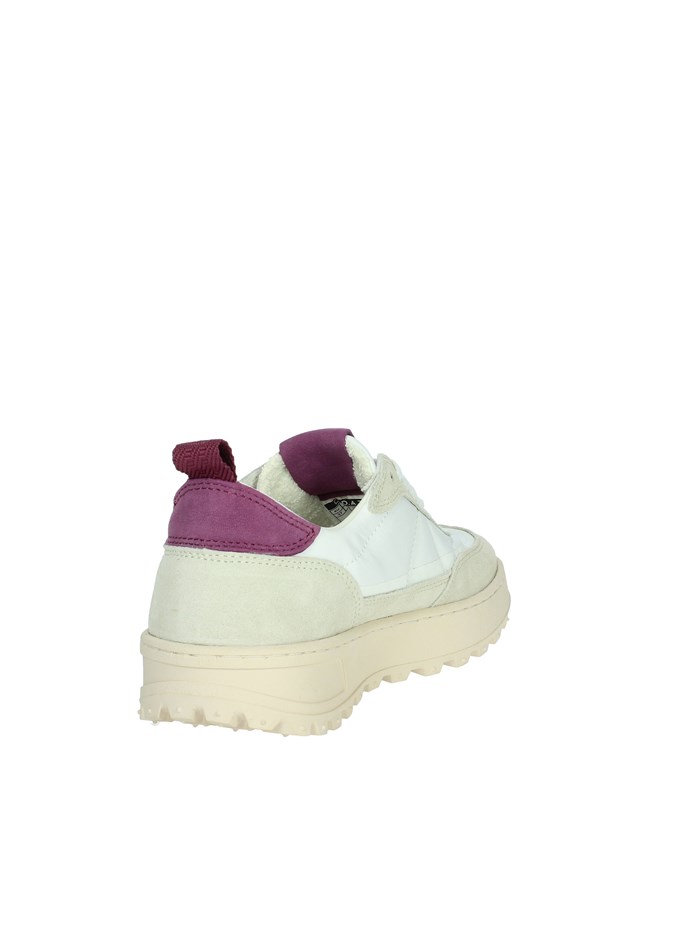 SNEAKERS BASSA W411-K2-BA-IP BIANCO/VIOLA