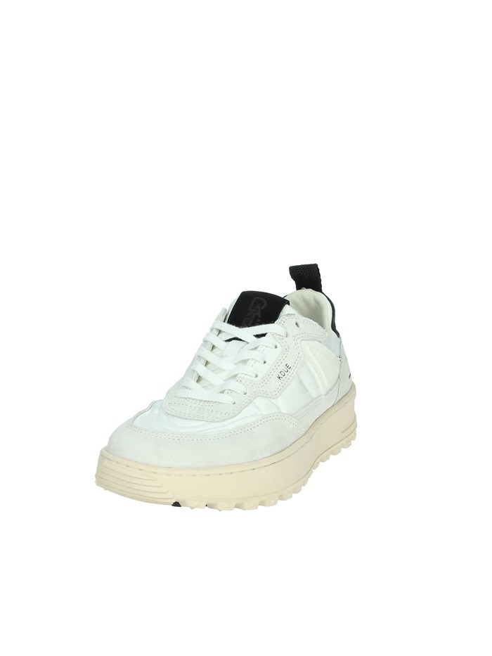 SNEAKERS BASSA W411-K2-BA-WB BIANCO/NERO