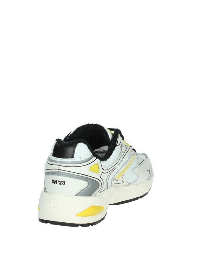 SNEAKERS BASSA W411-SN-NX-HY BIANCO/GIALLO