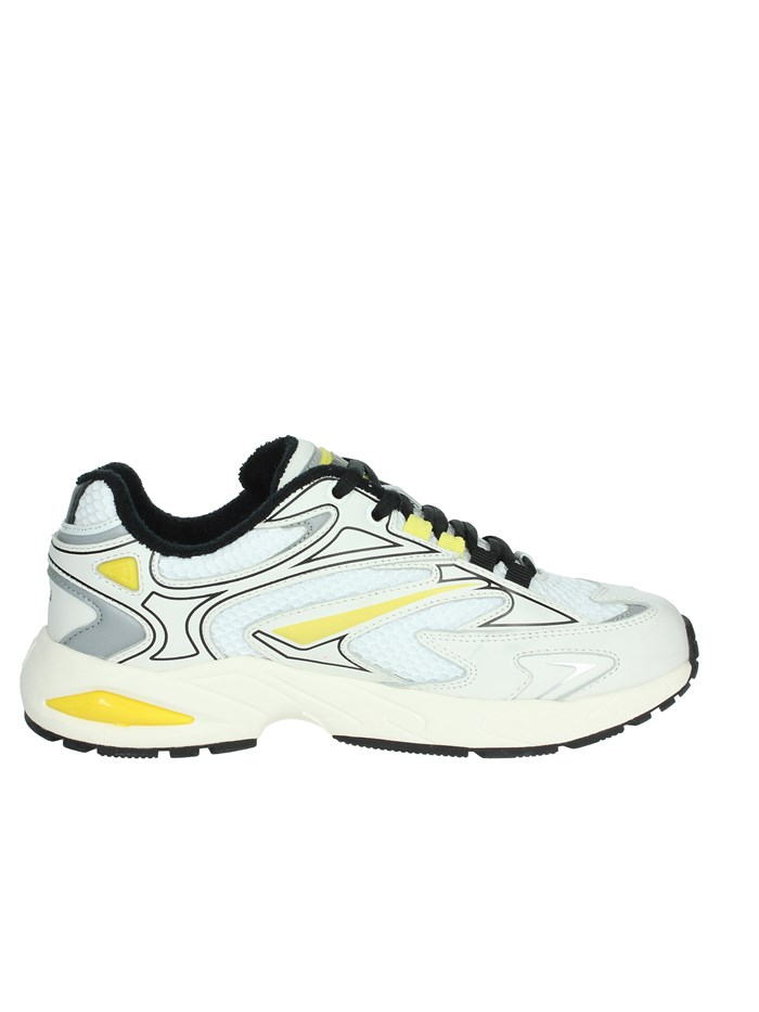 SNEAKERS BASSA W411-SN-NX-HY BIANCO/GIALLO