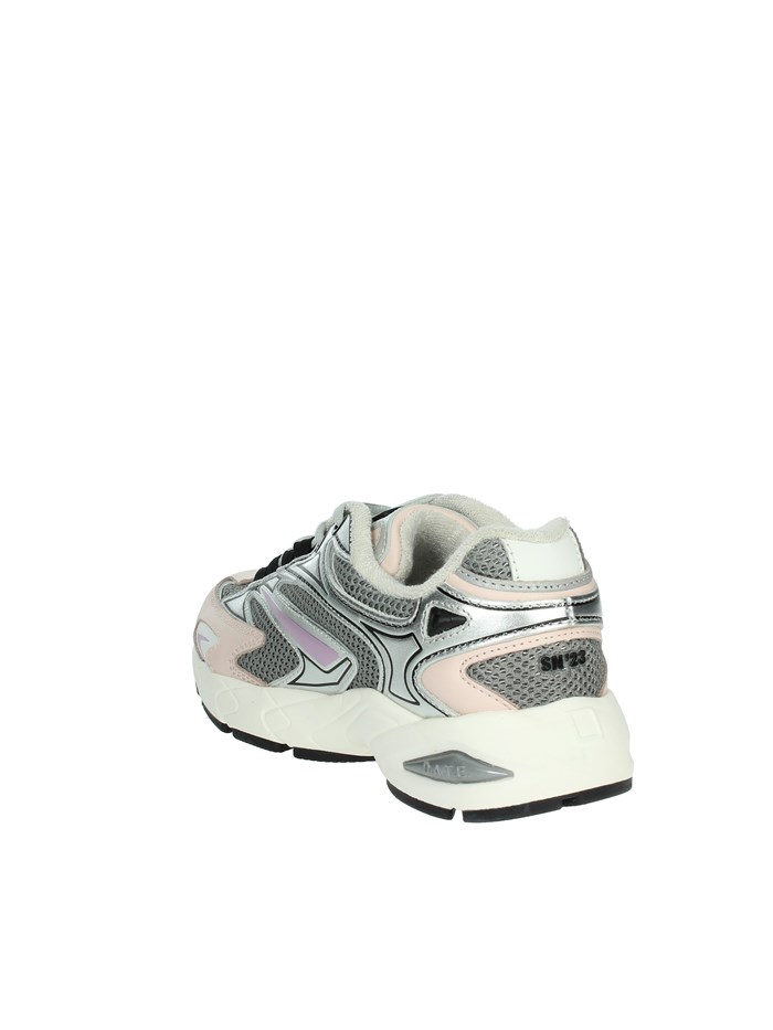 SNEAKERS BASSA W411-SN-NX-HY GRIGIO/ROSA