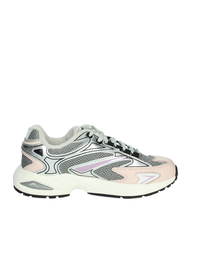 SNEAKERS BASSA W411-SN-NX-HY GRIGIO/ROSA