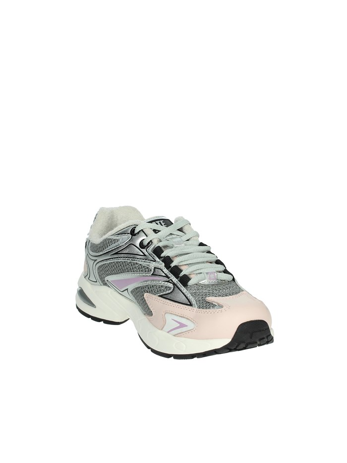 SNEAKERS BASSA W411-SN-NX-HY GRIGIO/ROSA